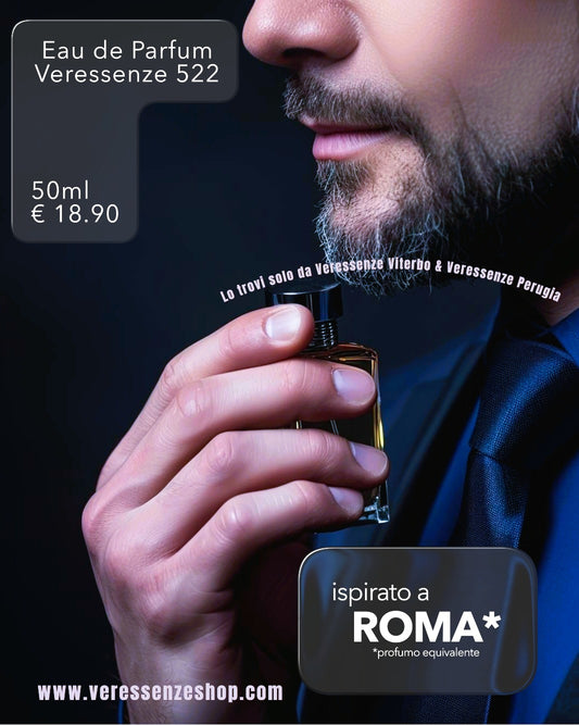 Profumo Veressenze 522 - stessa famiglia olfattiva di ROMA*
