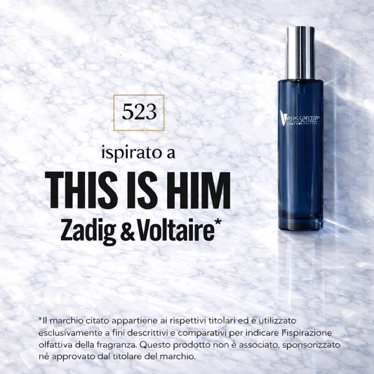 Veressenze 523 | ispirato a THIS IS HIM* Zadig & Voltaire*