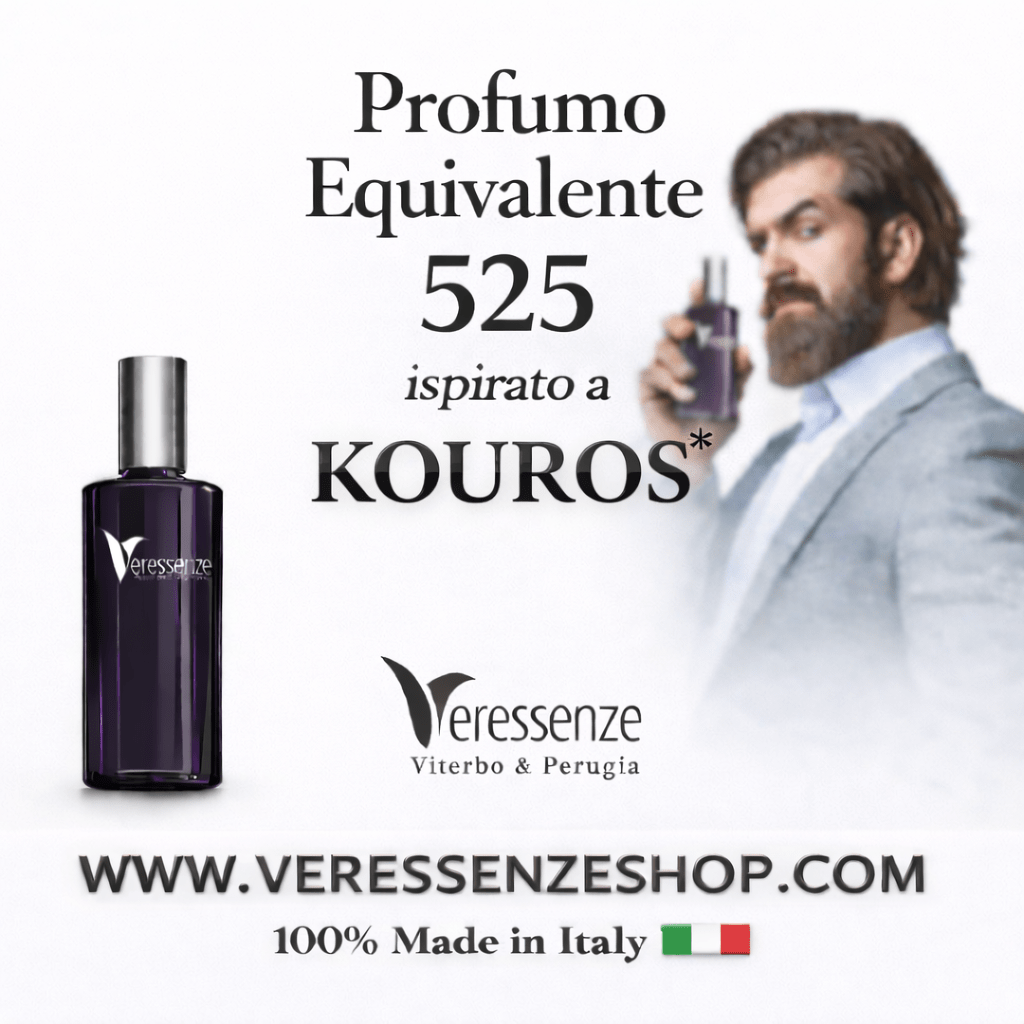 Veressenze Profumo 525 | ispirato a KOUROS* - Veressenze Shop