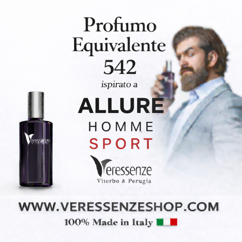 Veressenze 542 | ispirato a ALLURE HOMME SPORT*