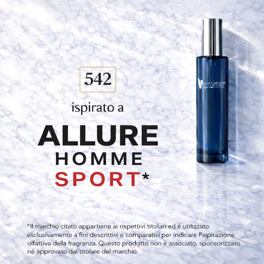 Veressenze 542 | ispirato a ALLURE HOMME SPORT*