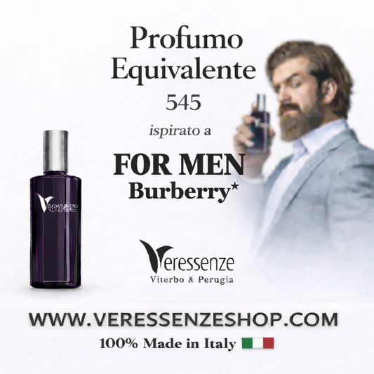 Veressenze 545 | ispirato a BURBERRY MEN*