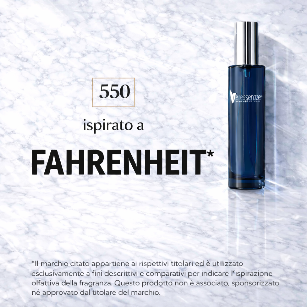 Veressenze 550 | ispirato a FAHRENHEIT*