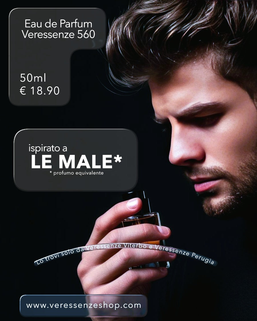 Profumo Veressenze 560 | stessa famiglia olfattiva di Le Male*