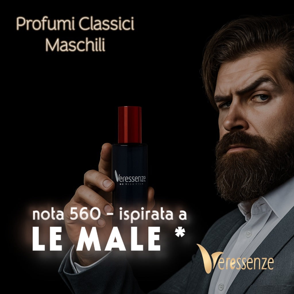 Profumo Veressenze 560 | stessa famiglia olfattiva di Le Male*