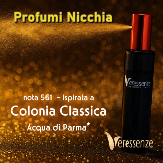 Veressenze Profumo 561 | ispirato a ACQUA DI PARMA COLONIA*