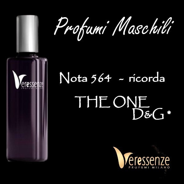 Profumo Veressenze 564 - stessa famiglia olfattiva di THE ONE*