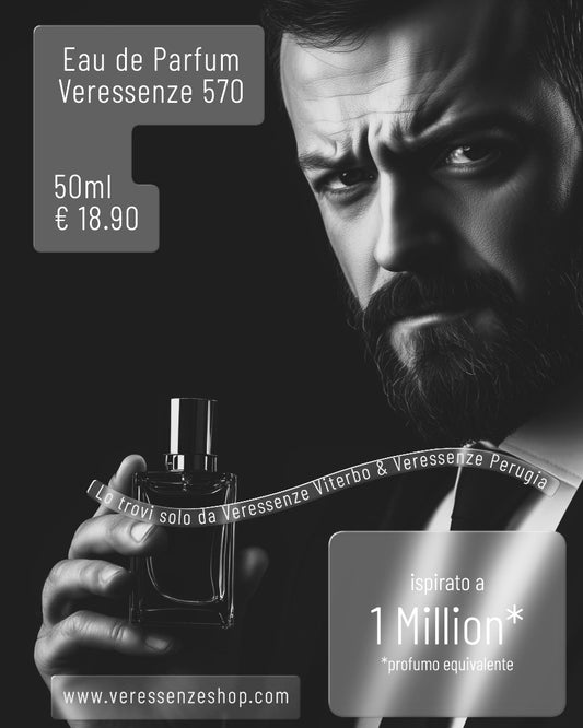 Profumo Veressenze 570 | stessa famiglia olfattiva di 1 Million*