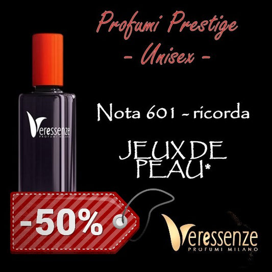 Profumo Veressenze 601 | stessa famiglia olfattiva di JEUX DE PEAU*