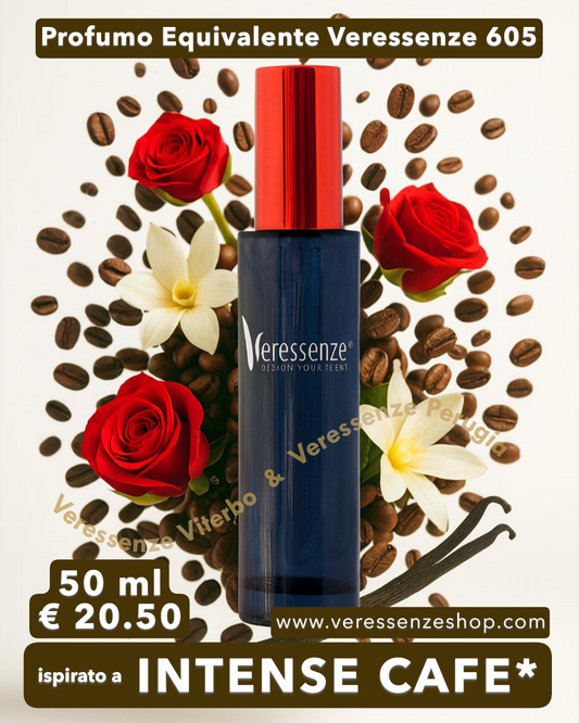 Profumo Veressenze 605 | stessa famiglia olfattiva di INTENSE CAFE *