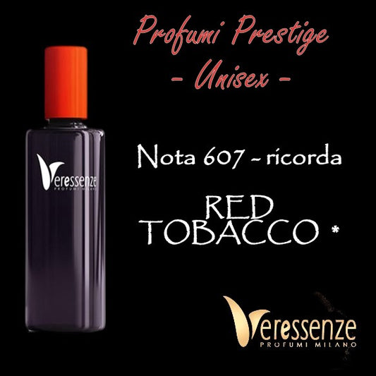 Profumo Veressenze 607 | stessa famiglia olfattiva di RED TOBACCO*