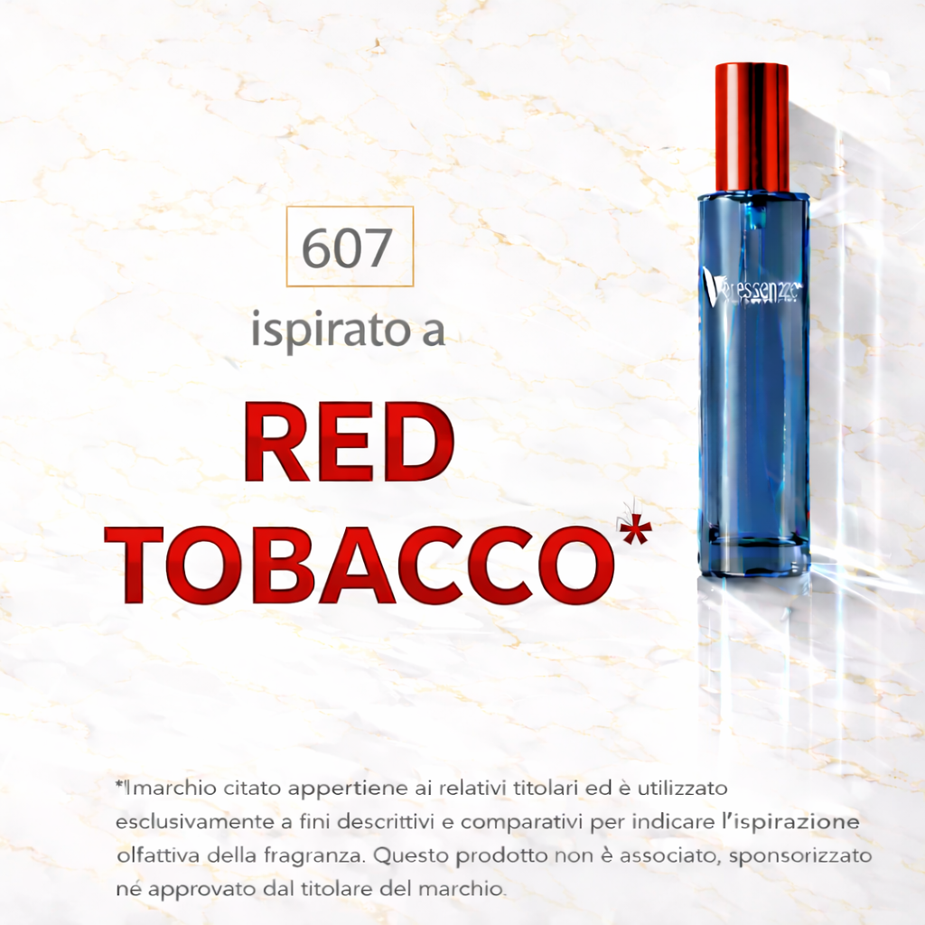 Veressenze 607 | Ispirato a RED TOBACCO*