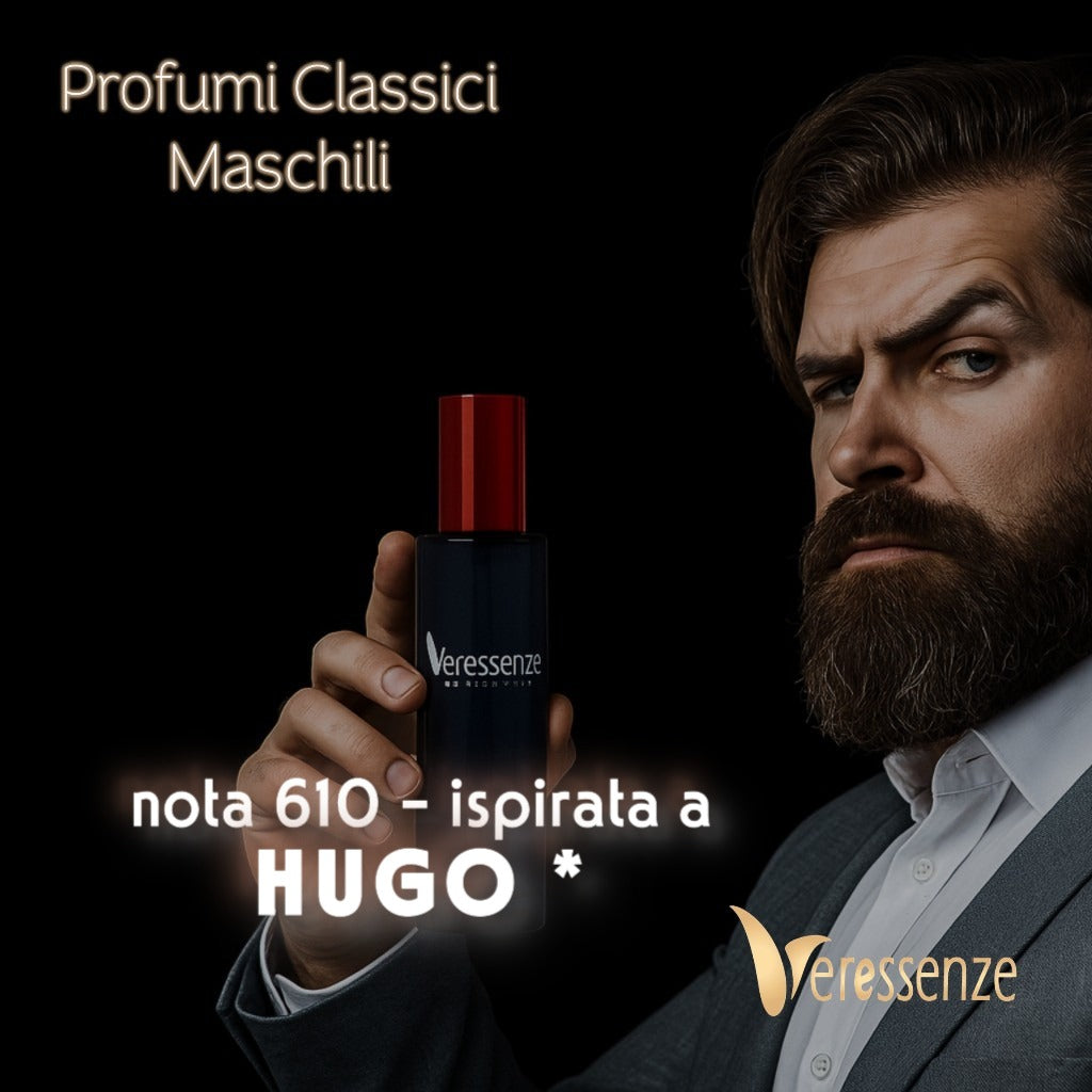 Profumo Veressenze 610 - stessa famiglia olfattiva di HUGO*