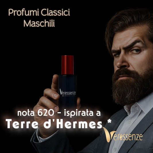 Profumo Veressenze 620 - stessa famiglia olfattiva di TERRE D'HERMES*