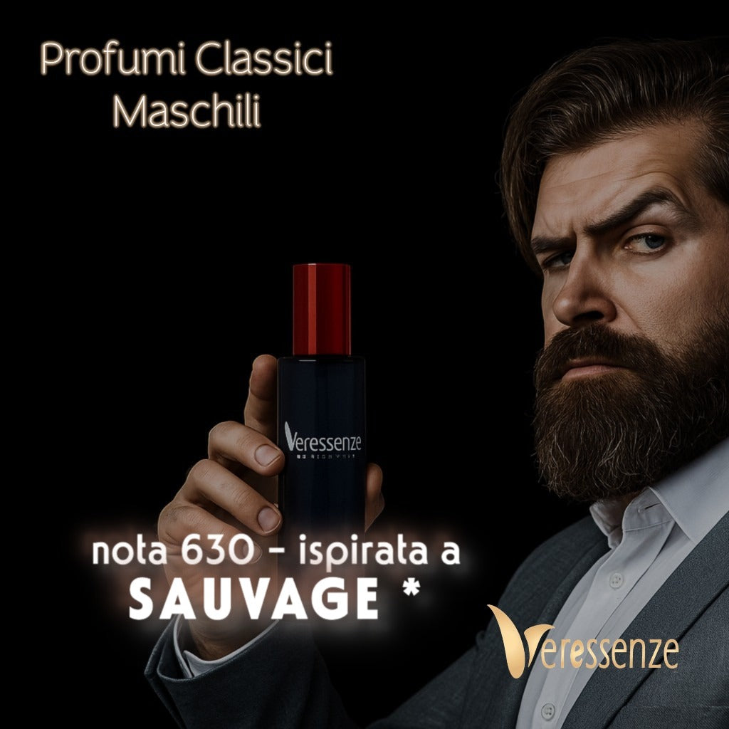 Profumo Veressenze 630 - stessa famiglia olfattiva di SAUVAGE*