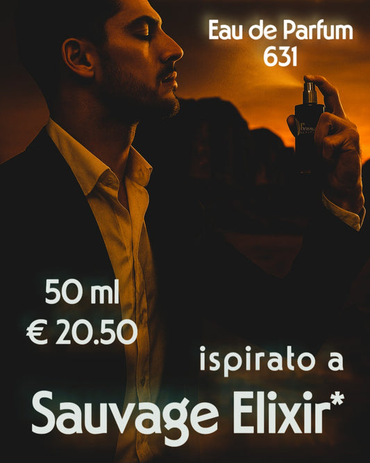 Profumo Veressenze 631 | stessa famiglia olfattiva di SAUVAGE ELIXIR*