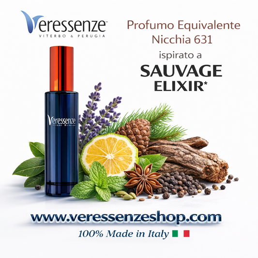 Veressenze 631 | ispirato a SAUVAGE ELIXIR*