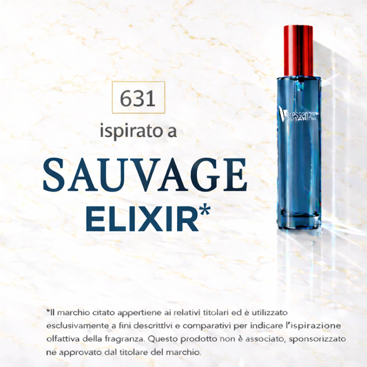 Veressenze 631 | ispirato a SAUVAGE ELIXIR*