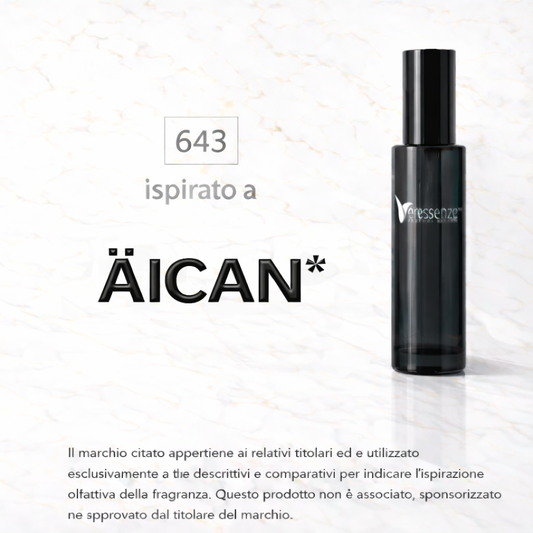 Veressenze 643 | ispirato a ÄICAN *
