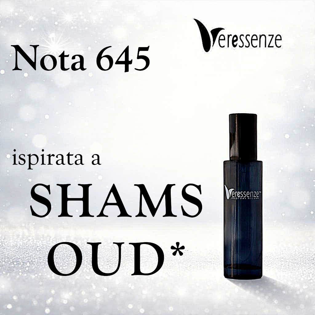 Veressenze Profumo 645 | ispirato a SHAMS OUD*