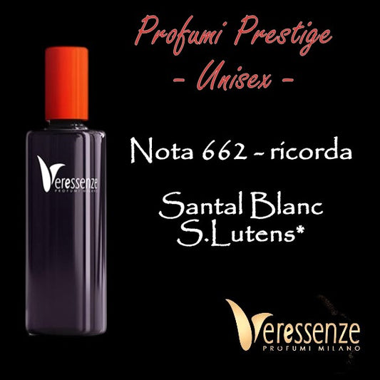 Profumo Veressenze 662 | stessa famiglia olfattiva di SANTAL BLANC*