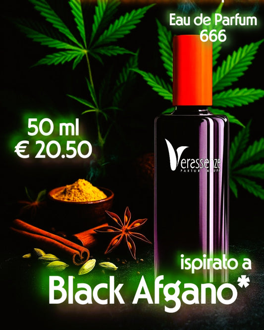 Profumo Veressenze 666 | stessa famiglia olfattiva di BLACK AFGANO*