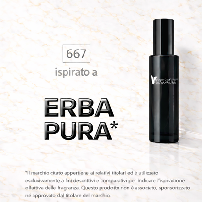 Veressenze 667 | ispirato a ERBA PURA*