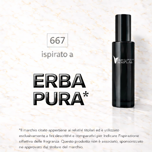 Veressenze 667 | ispirato a ERBA PURA*