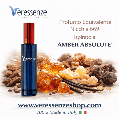 Veressenze Profumo 669 | ispirato a AMBER ABSOLUTE* - Veressenze Shop