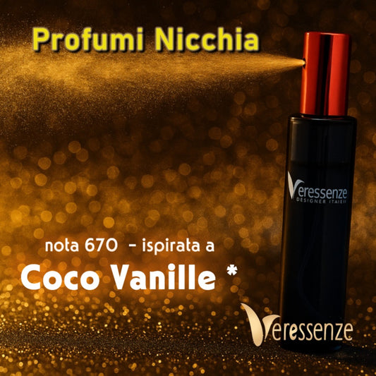Profumo Veressenze 670 | ispirato a COCO VANILLE*