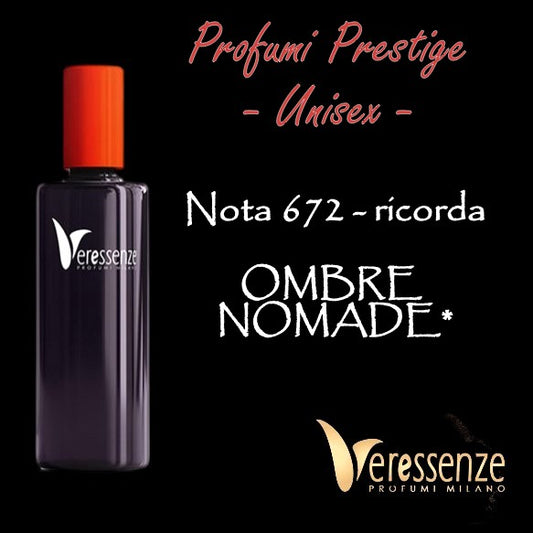 Profumo Veressenze 672 | stessa famiglia olfattiva di OMBRE NOMADE*