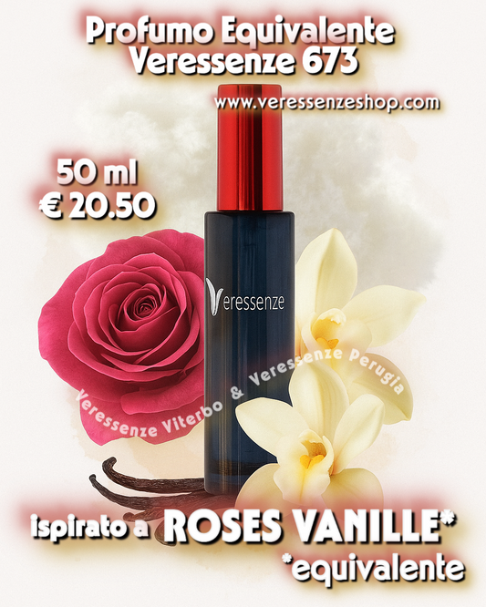 Profumo Veressenze 673 | stessa famiglia olfattiva di ROSES VANILLE*