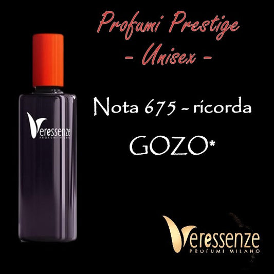 Profumo Veressenze 675 | stessa famiglia olfattiva di GOZO*