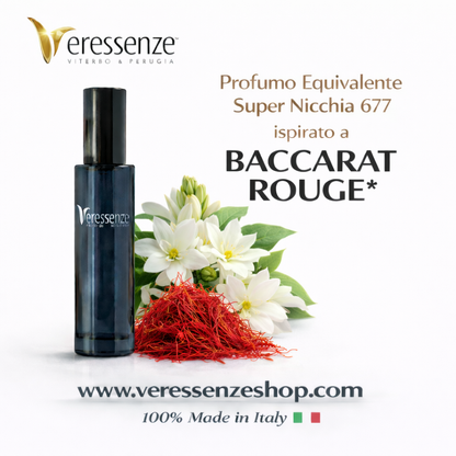 Veressenze 677 | ispirato a BACCARAT ROUGE*