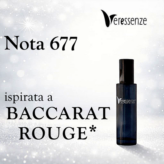 Veressenze Profumo 677 | ispirato a BACCARAT ROUGE*