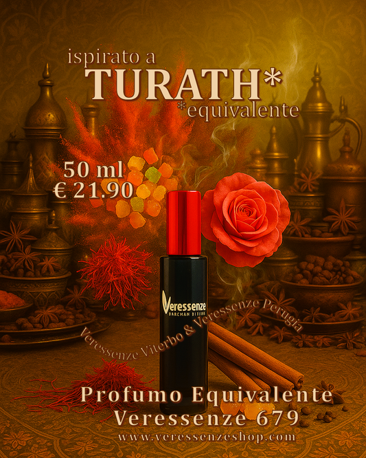 Profumo Veressenze 679 | stessa famiglia olfattiva di TURATH*