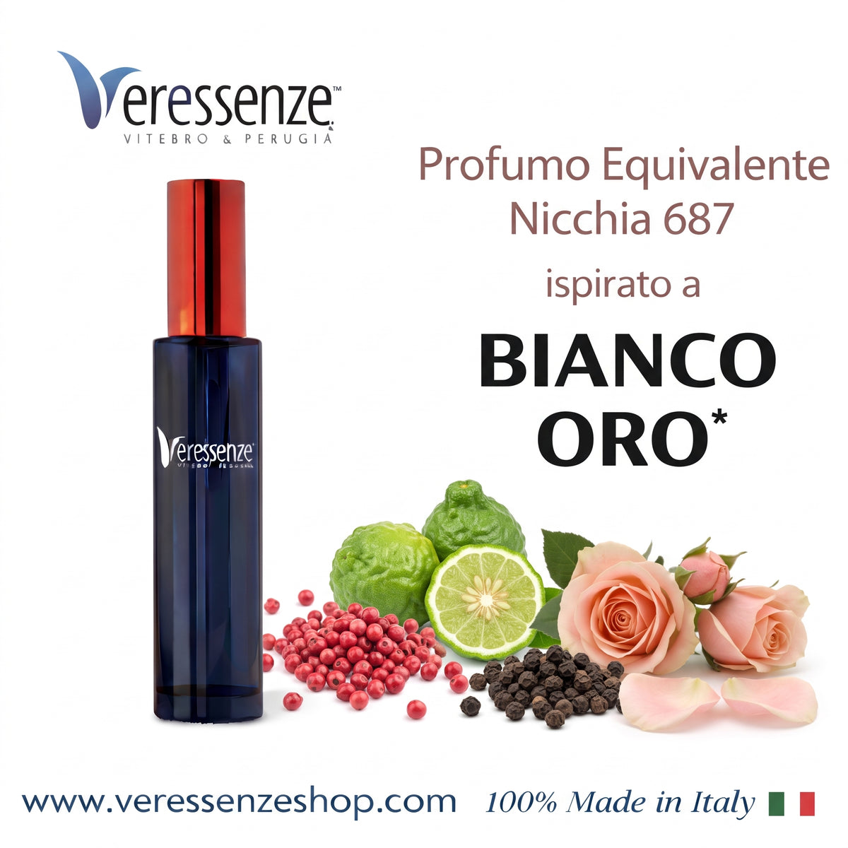 Veressenze 687 | ispirato a BIANCO ORO*