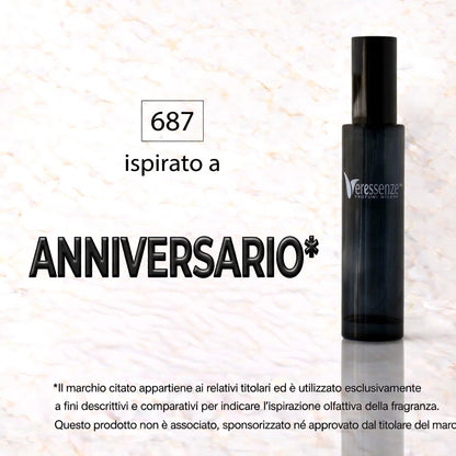 Veressenze 687 | ispirato a ANNIVERSARIO*