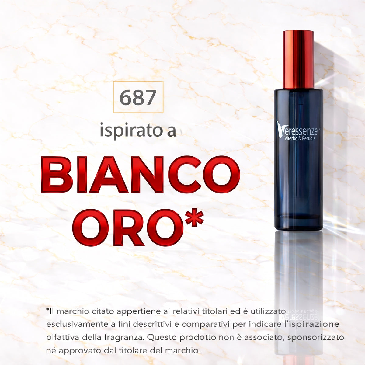 Veressenze 687 | ispirato a BIANCO ORO*