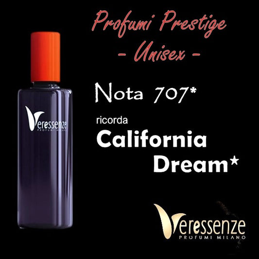 Profumo Veressenze 707 | stessa famiglia olfattiva di CALIFORNIA DREAM*