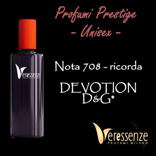 Profumo Veressenze 708 | stessa famiglia olfattiva di DEVOTION *