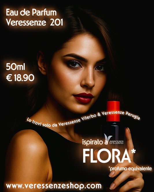 Profumo Veressenze 201 - stessa famiglia olfattiva di FLORA*