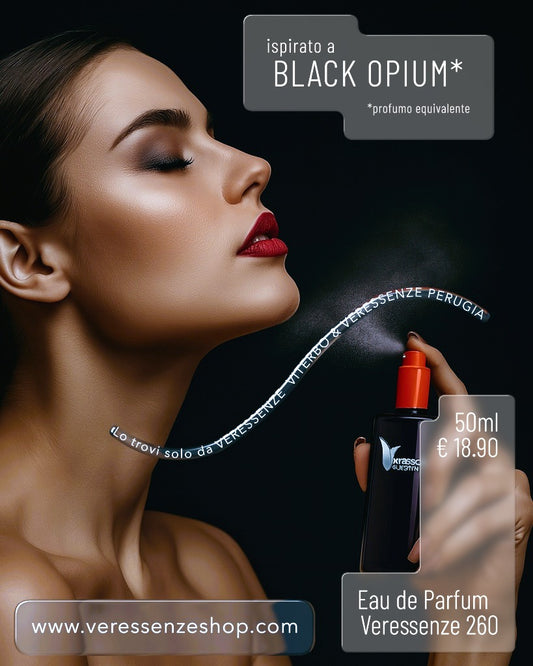 Profumo Veressenze 260 - stessa famiglia olfattiva di BLACK OPIUM*