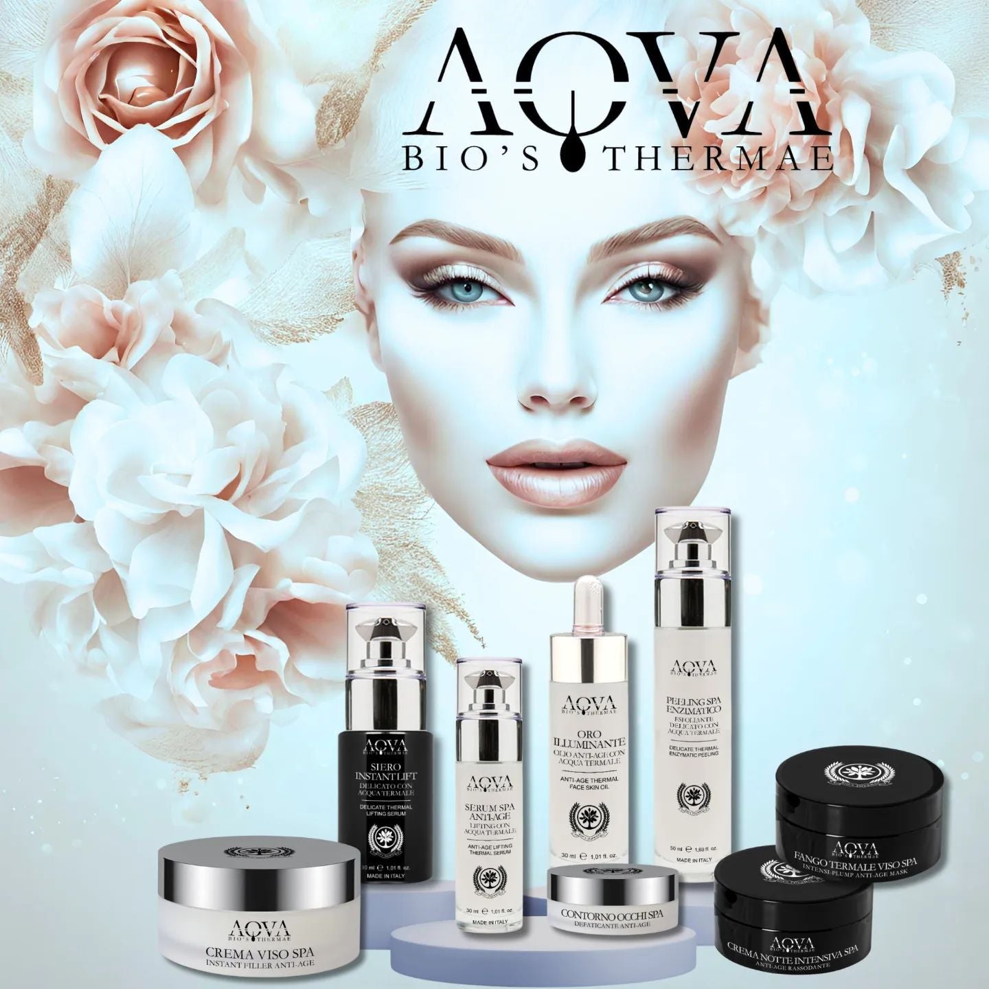 SERUM SPA LIFTING VISO | AQVA BIO’S THERMAE - cosmetica termale